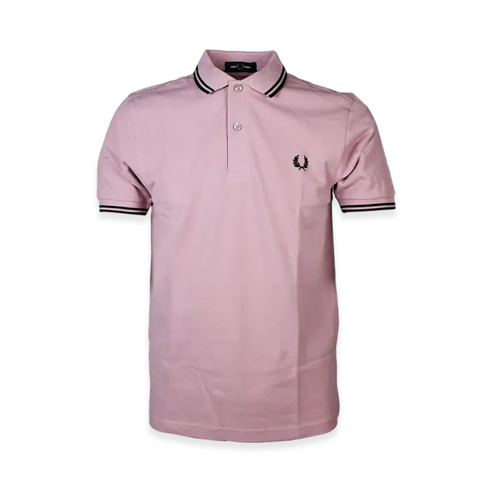 COMME des GARCONS SHIRT x FRED PERRY Polo Shirt Freedom Is Energy "Peach"