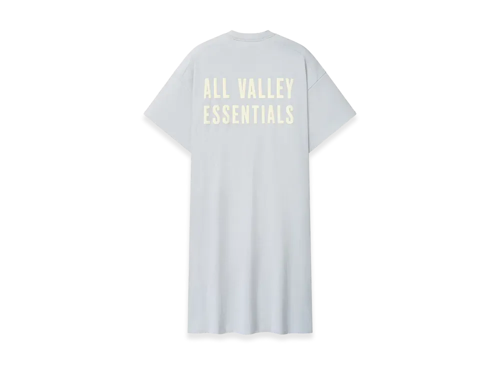 FEAR OF GOD ESSENTIALS Women's Long TShirt Dress "Overcast"