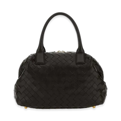 Bottega Veneta Women's Nappa Leather Medium Handbag "Dark Brown"