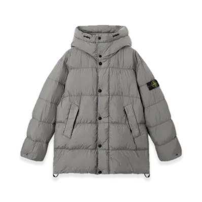 Stone Island 4100012 Crinkle Reps Ny Recycled Nylon "Cement"