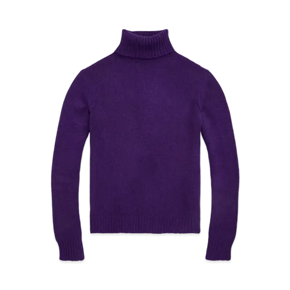 Ralph Lauren Purple Label Cashmere Turtleneck Sweater "Purple"