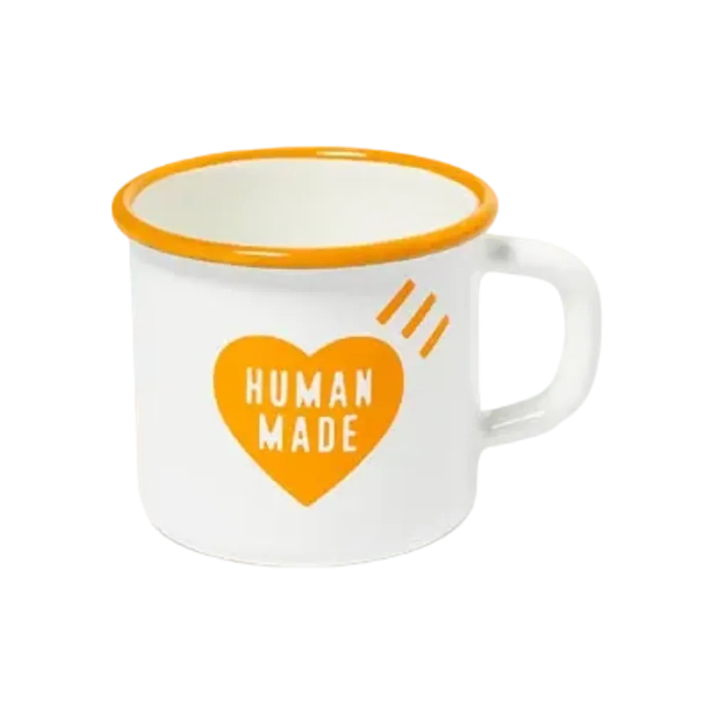 HUMAN MADE Enamel Mug 270ml "Orange"