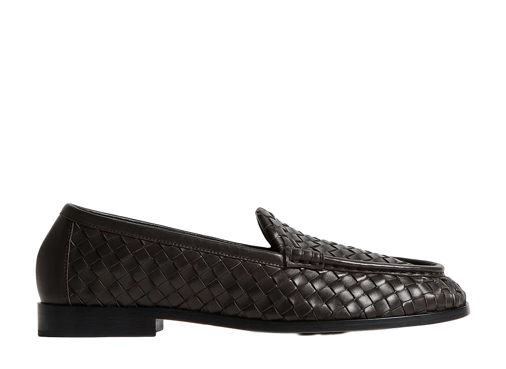 Bottega Veneta Women's Silenzio Loafers "Espresso"