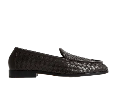 Bottega Veneta Women's Silenzio Loafers "Espresso"