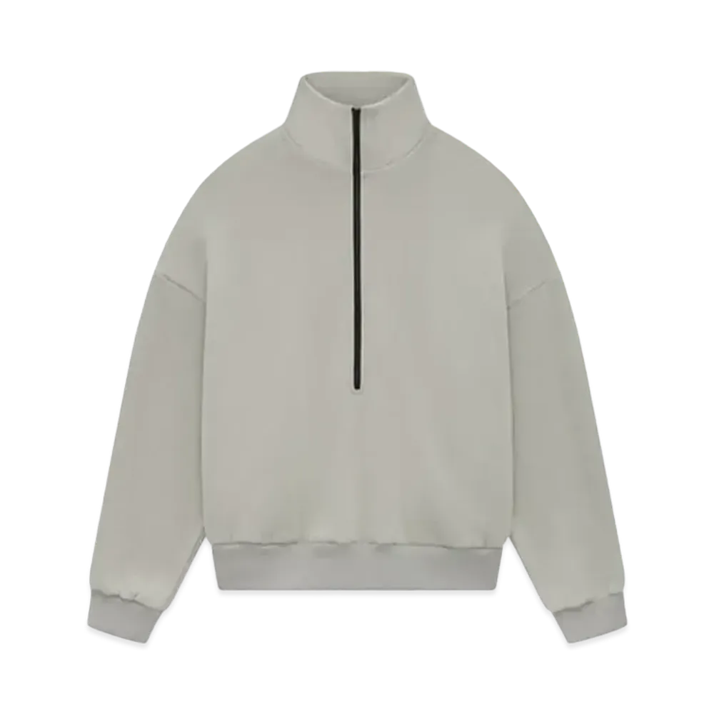 FEAR OF GOD Fleece Half Zip Mockneck "Paris Sky"