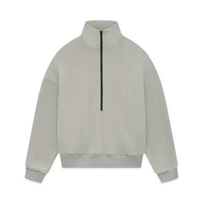 FEAR OF GOD Fleece Half Zip Mockneck "Paris Sky"