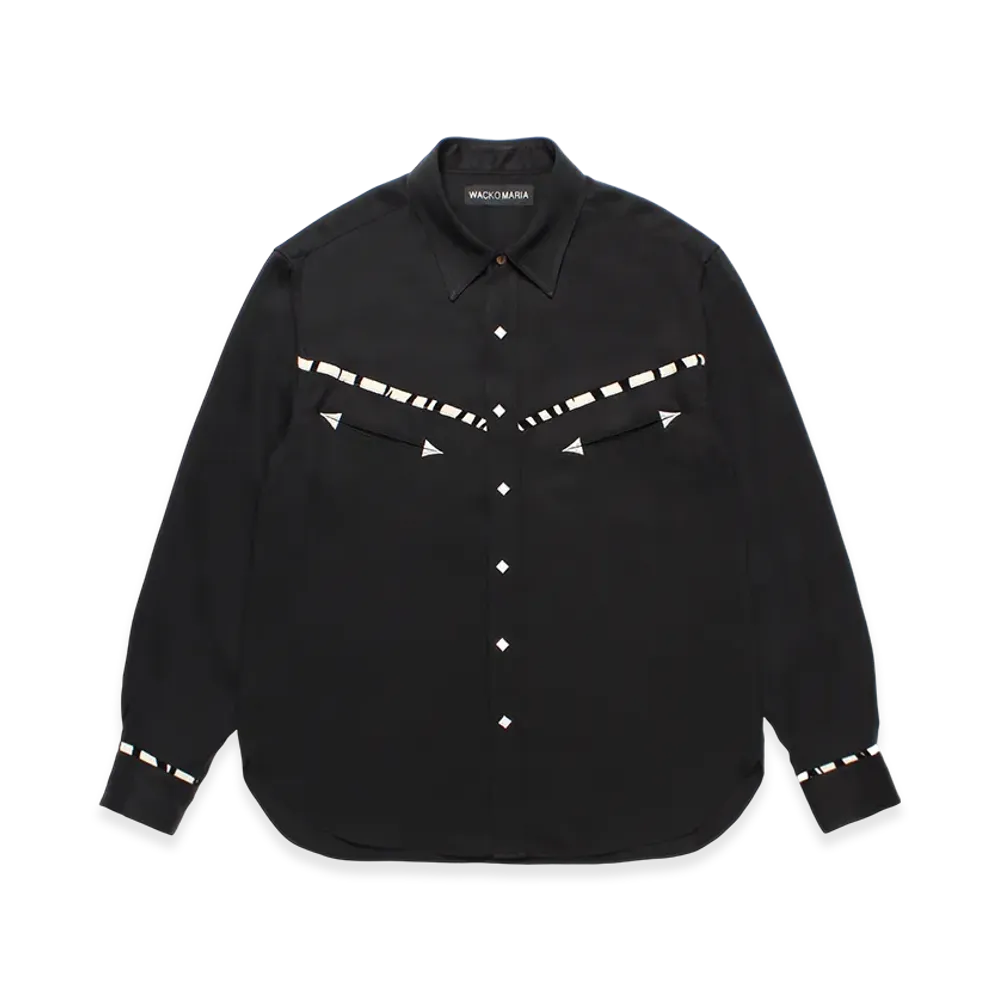 WACKO MARIA Western Shirt "Black"