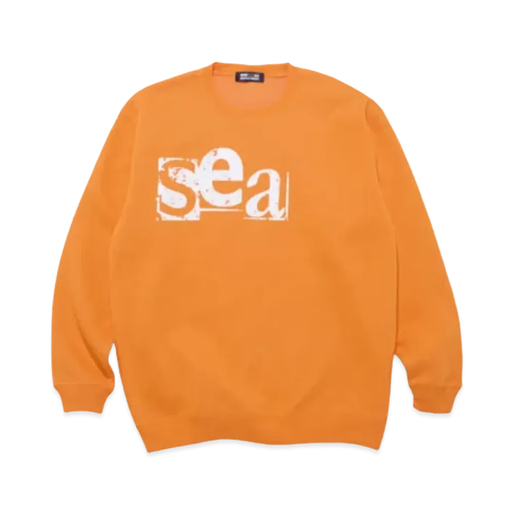 GOD SELECTION XXX x WIND AND SEA Crew Neck Shirt GX-A23-WSCN-02 "Orange"
