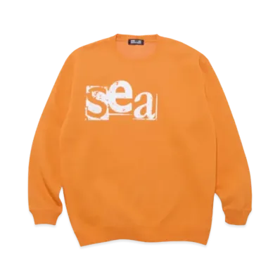 GOD SELECTION XXX x WIND AND SEA Crew Neck Shirt GX-A23-WSCN-02 "Orange"