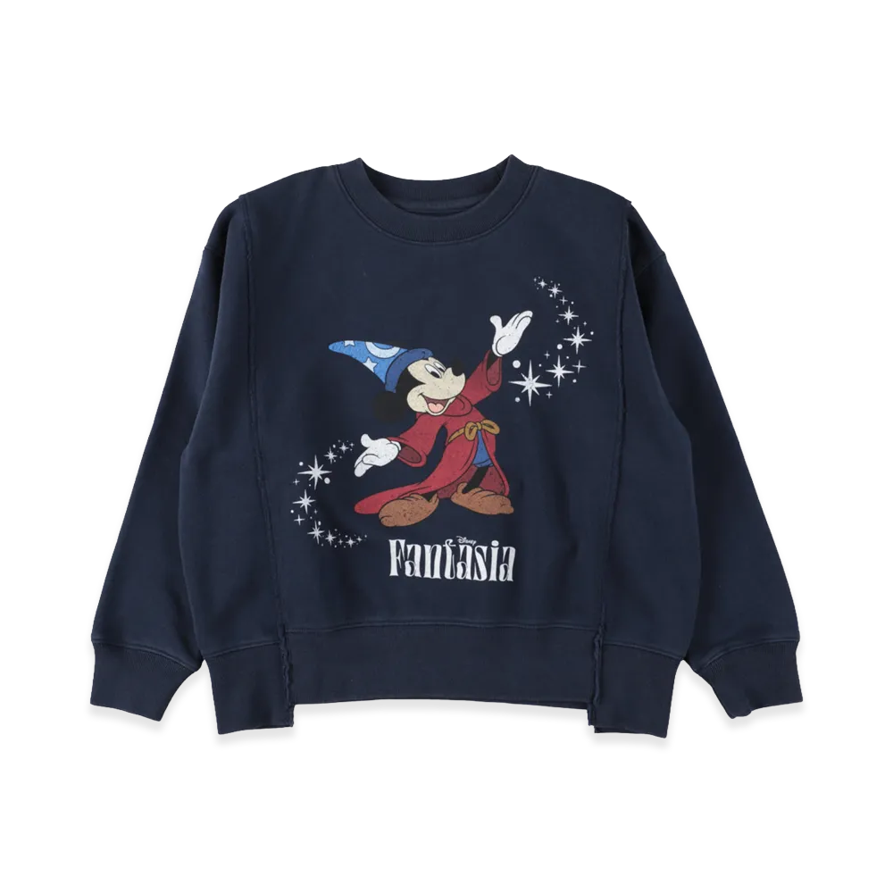 WIND AND SEA x Smoothy Fantasia Kids Crewneck Sweat "Navy"