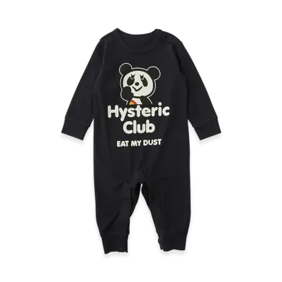 HYSTERIC GLAMOUR Hysteric Club Coverall "Black"