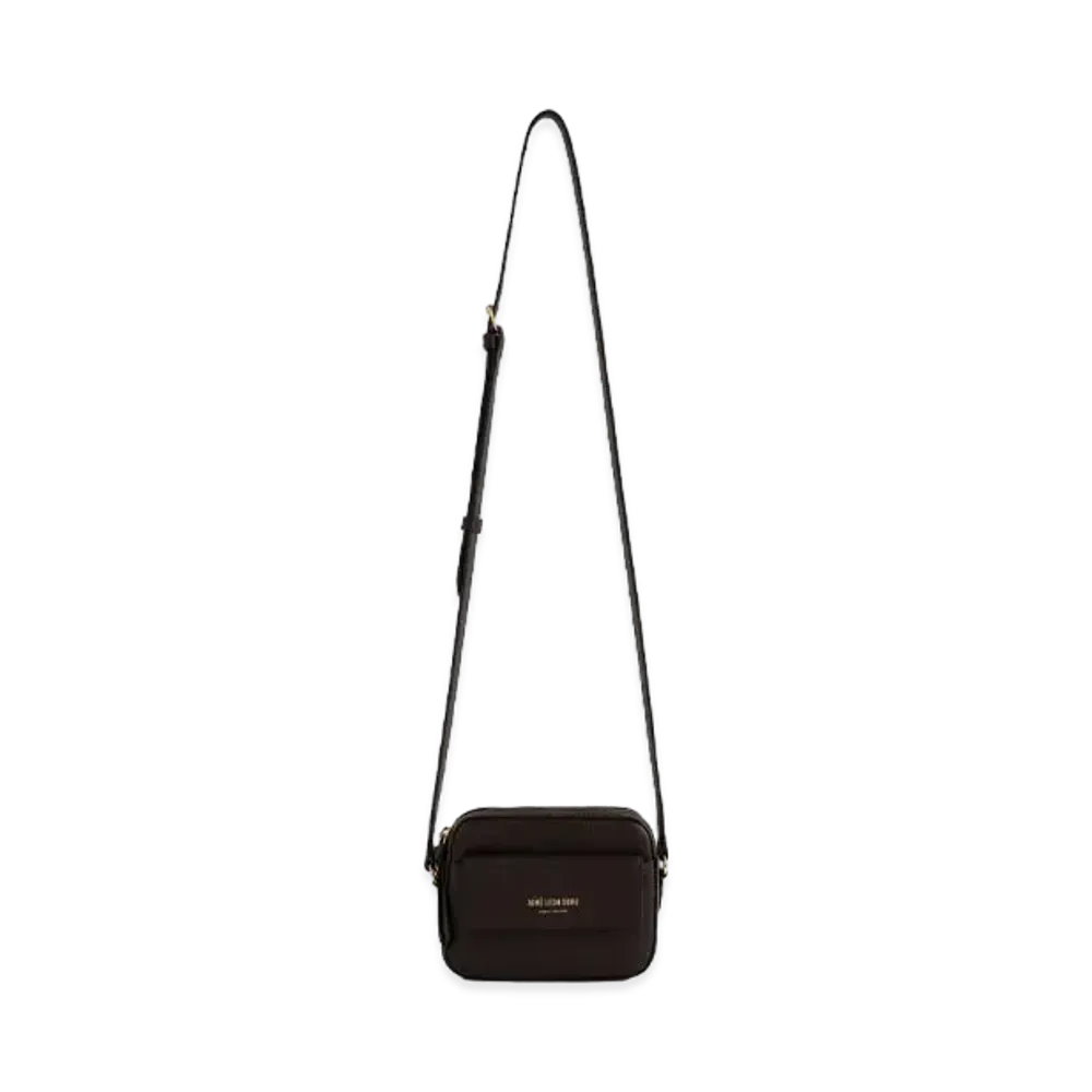 Aime Leon Dore Caviar Leather Shoulder Bag "Brown"