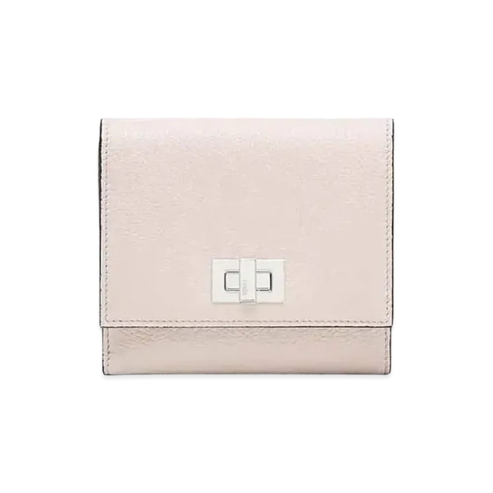 FENDI Purse Leather "White"