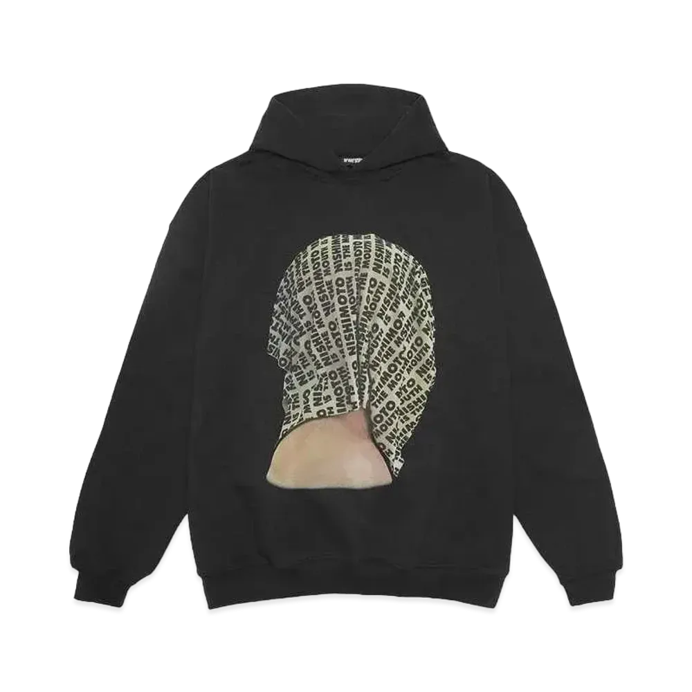 NISHIMOTO IS THE MOUTH BELIEVER FC SWEAT HOODIE "BLACK"