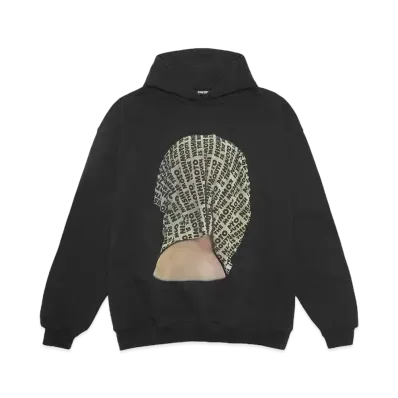 NISHIMOTO IS THE MOUTH BELIEVER FC SWEAT HOODIE "BLACK"