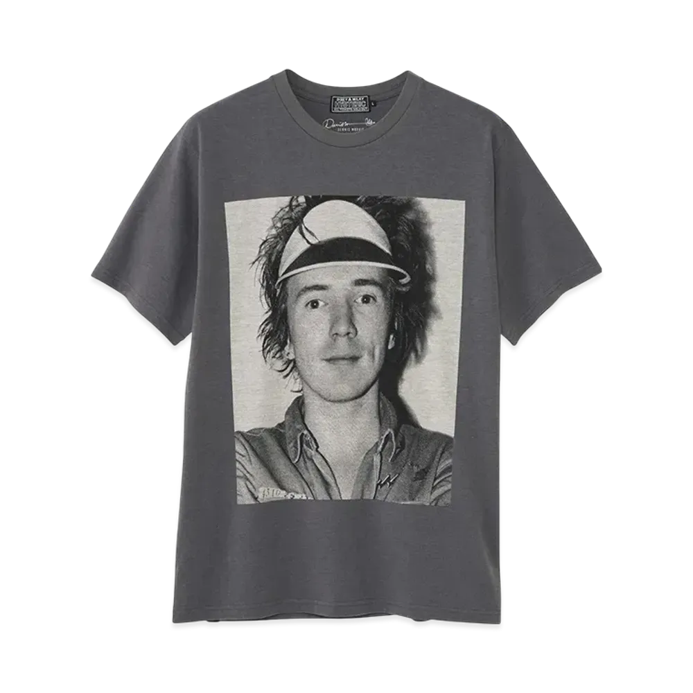 HYSTERIC GLAMOUR Dennis Morris/John In Jamaica T-Shirt "Charcoal Gray"