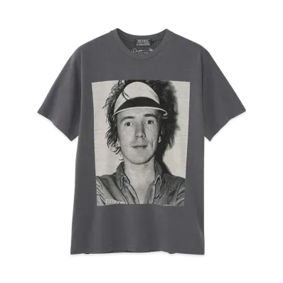 HYSTERIC GLAMOUR Dennis Morris/John In Jamaica T-Shirt "Charcoal Gray"
