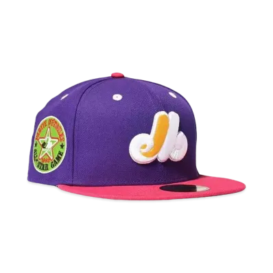 NEW ERA MONTREAL EXPOS ASG 1982 59FIFTY JUNKIES PACK "PURPLE"