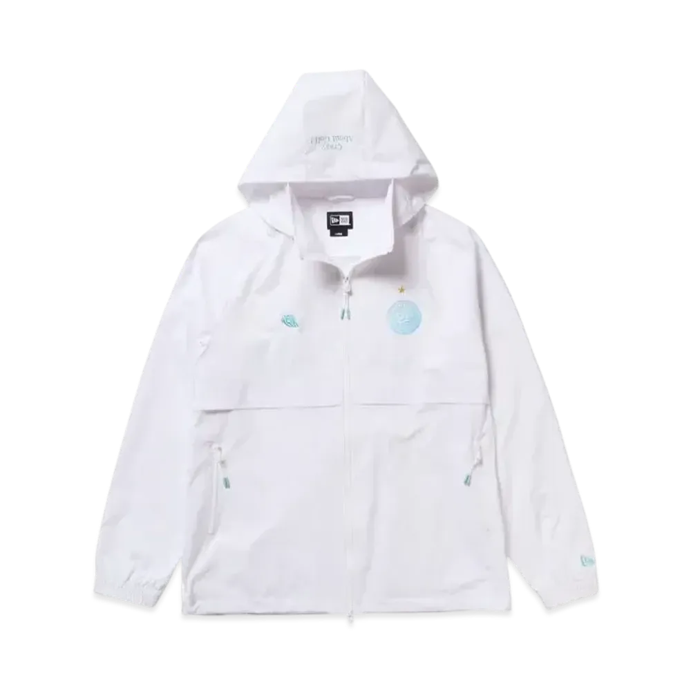 NEW ERA Golf Wind Jacket "White/Beach Kiss Blue"