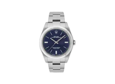 ROLEX Oyster Perpetual 39 Blue Dial 114300
