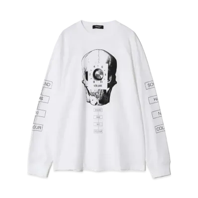 UNDERCOVER Cotton Long T-Shirt "White"