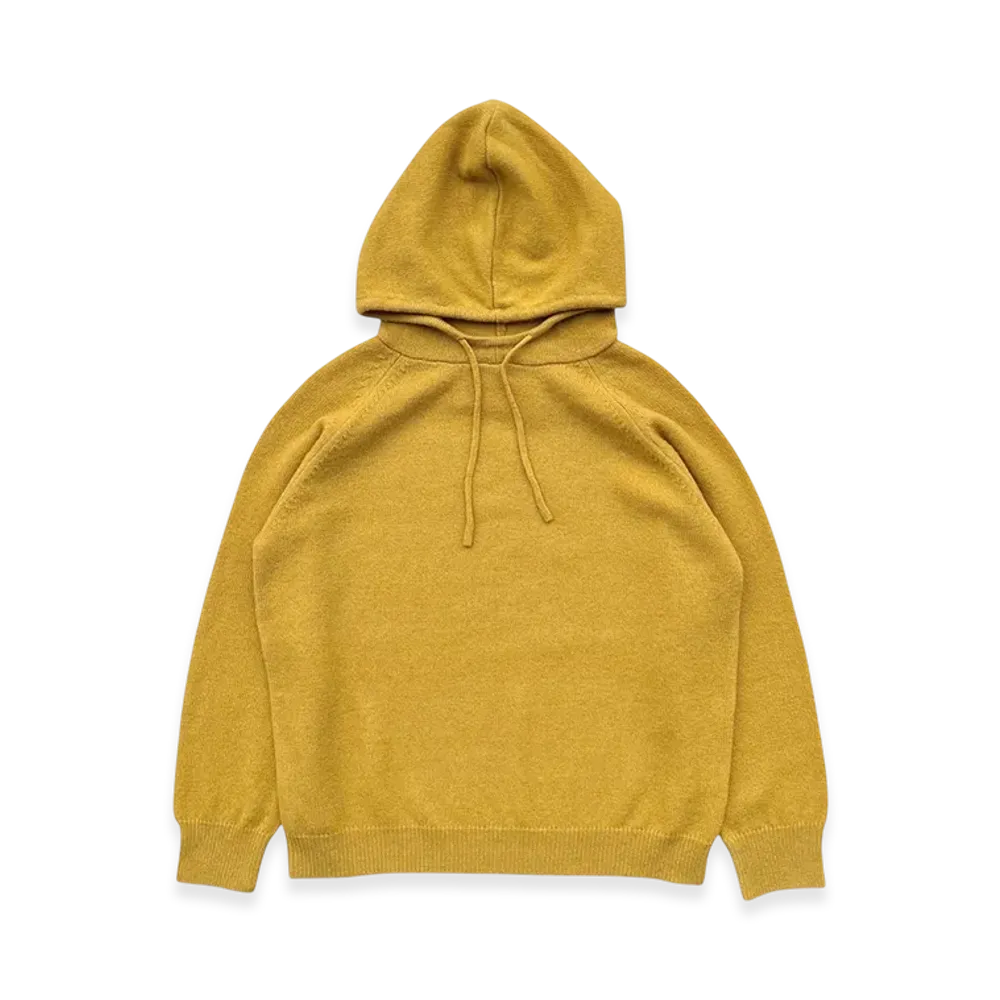 Creek Angler's Device Knit Hoodie "Yellow"
