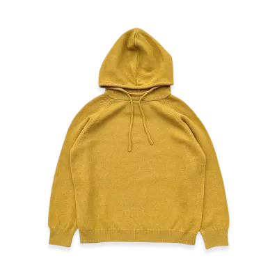 Creek Angler's Device Knit Hoodie "Yellow"