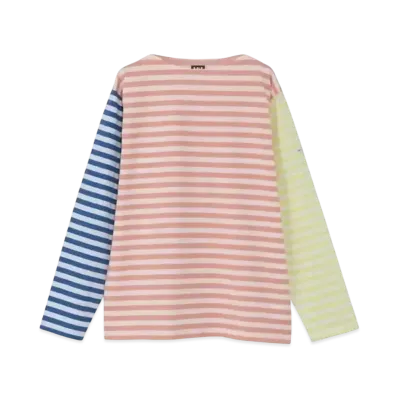 HELLY HANSEN x agnes b. Marine Border Tee "Agnes Orange"