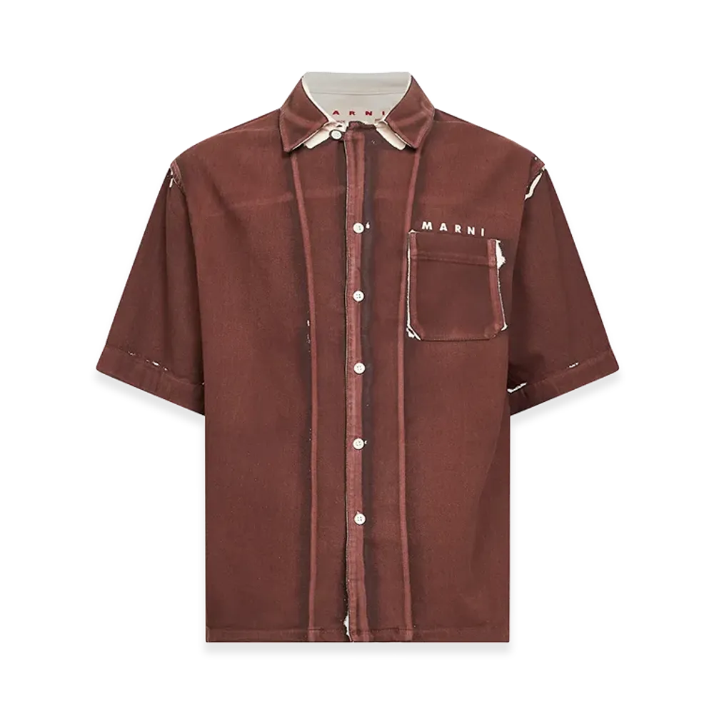 MARNI Shirts "Marrone"