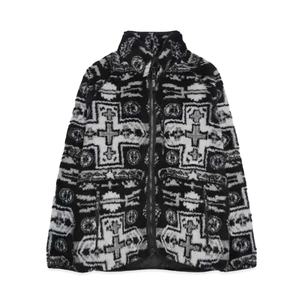 MANASTASH CHIMAYO FLEECE JKT "BLACK"