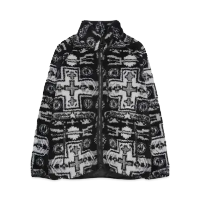 MANASTASH CHIMAYO FLEECE JKT "BLACK"