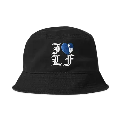 LFYT I LOVE LF BUCKET HAT "BLACK"