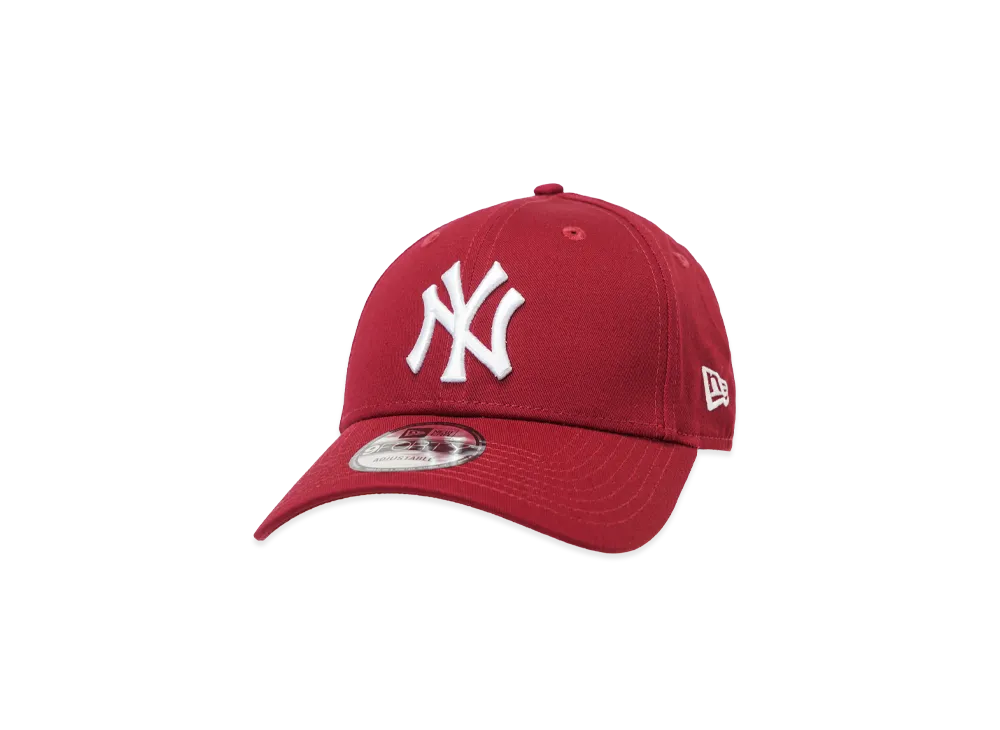 NEW ERA LA NYY 940 9FORTY League Basic Cap "NY Dark Red"