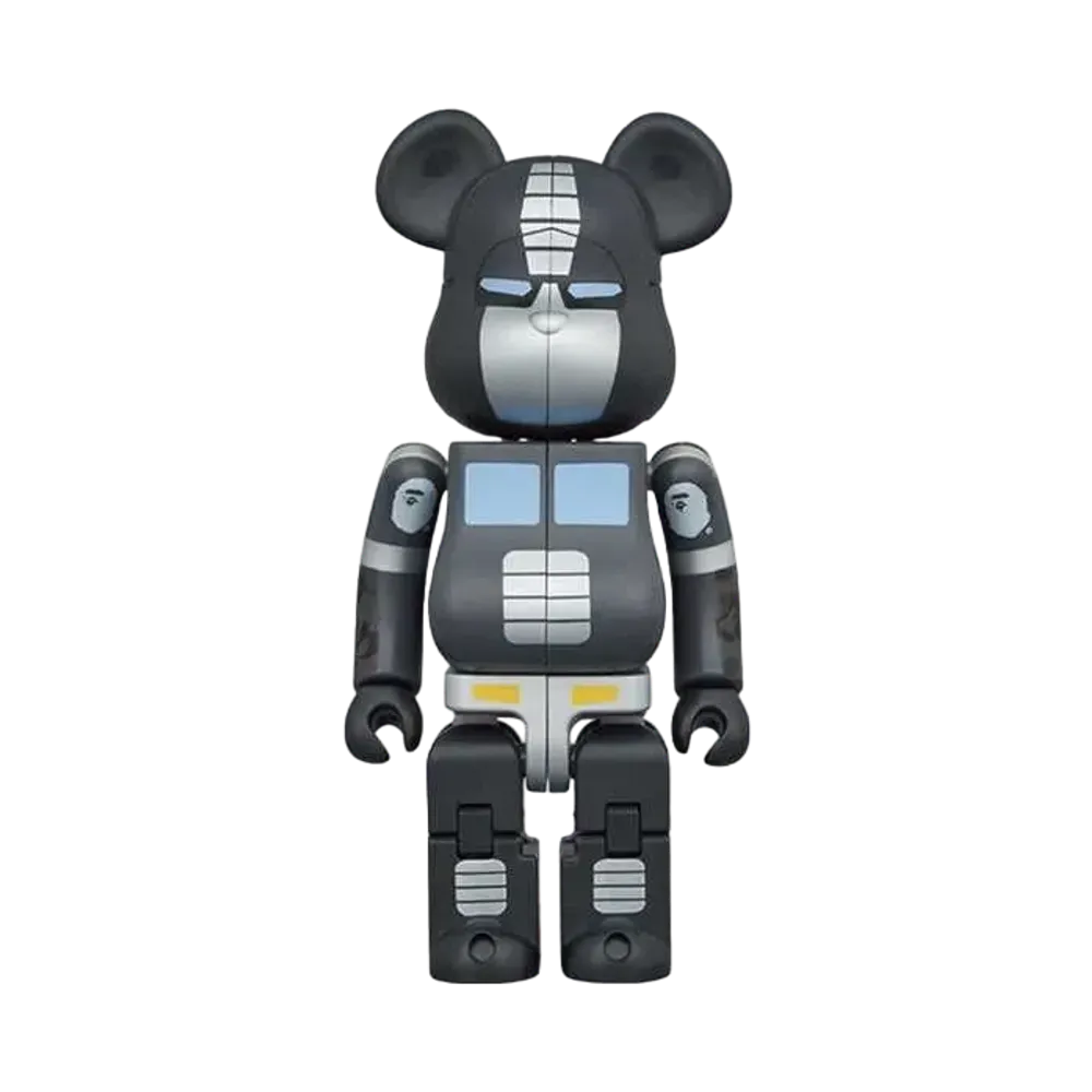 Bearbrick TRANSFORMERS OPTIMUS PRIME BAPE®︎ BLACK