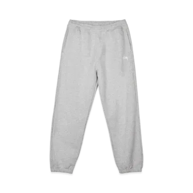 Stussy Stock Logo Pants "Grey Heather"