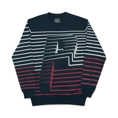 PALACE Striper Crew "Navy"