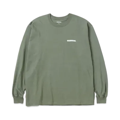 NEIGHBORHOOD NH . Tee LS-1 "Olive Drab"