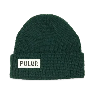 POLeR Workerman Beanie "Dark Green"