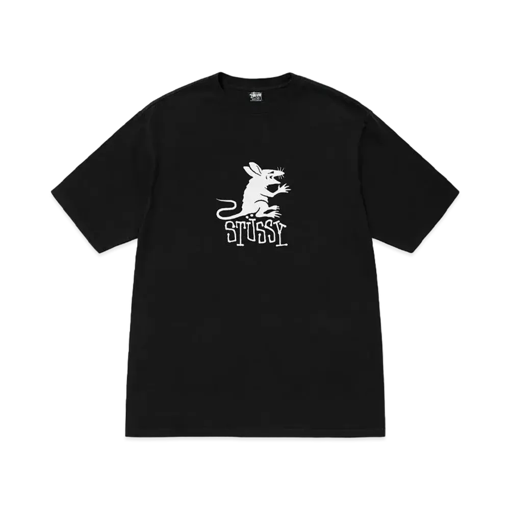 Stussy Rat Pigment Dyed Tee "Black"