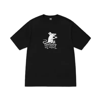 Stussy Rat Pigment Dyed Tee "Black"