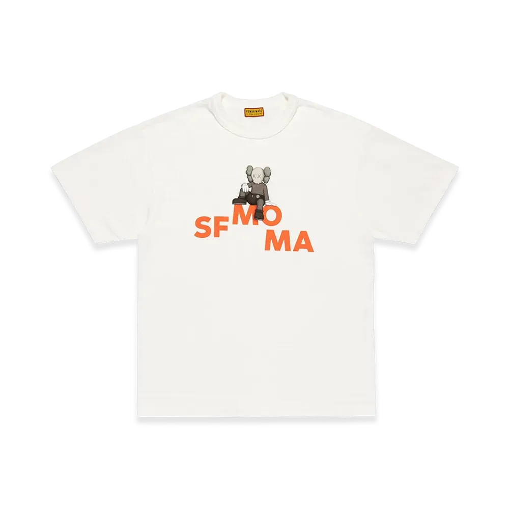 HUMAN MADE x KAWS x SFMOMA Tee "White"