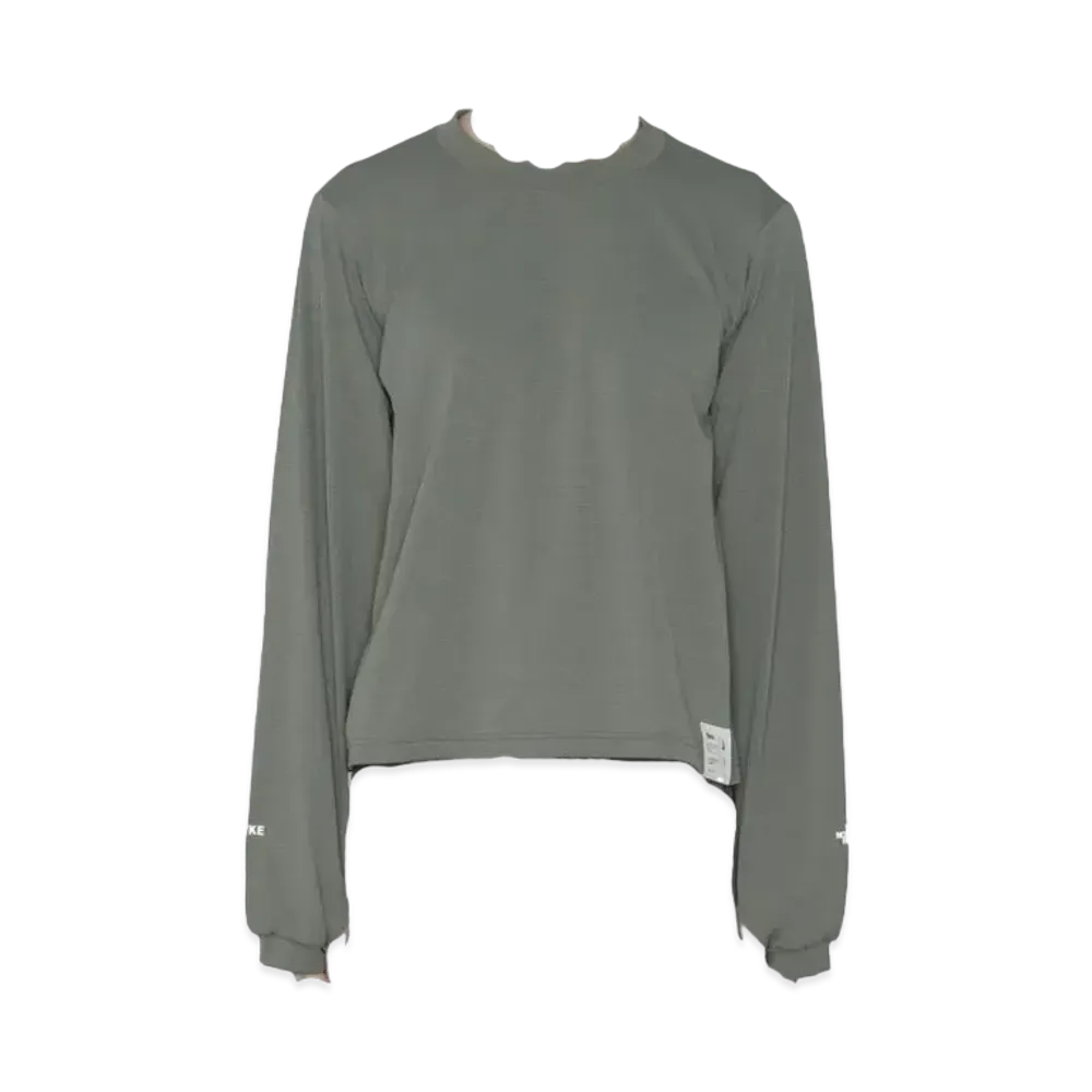 The North Face x HYKE Long Sleeve Trail Crew "Olive Drab"