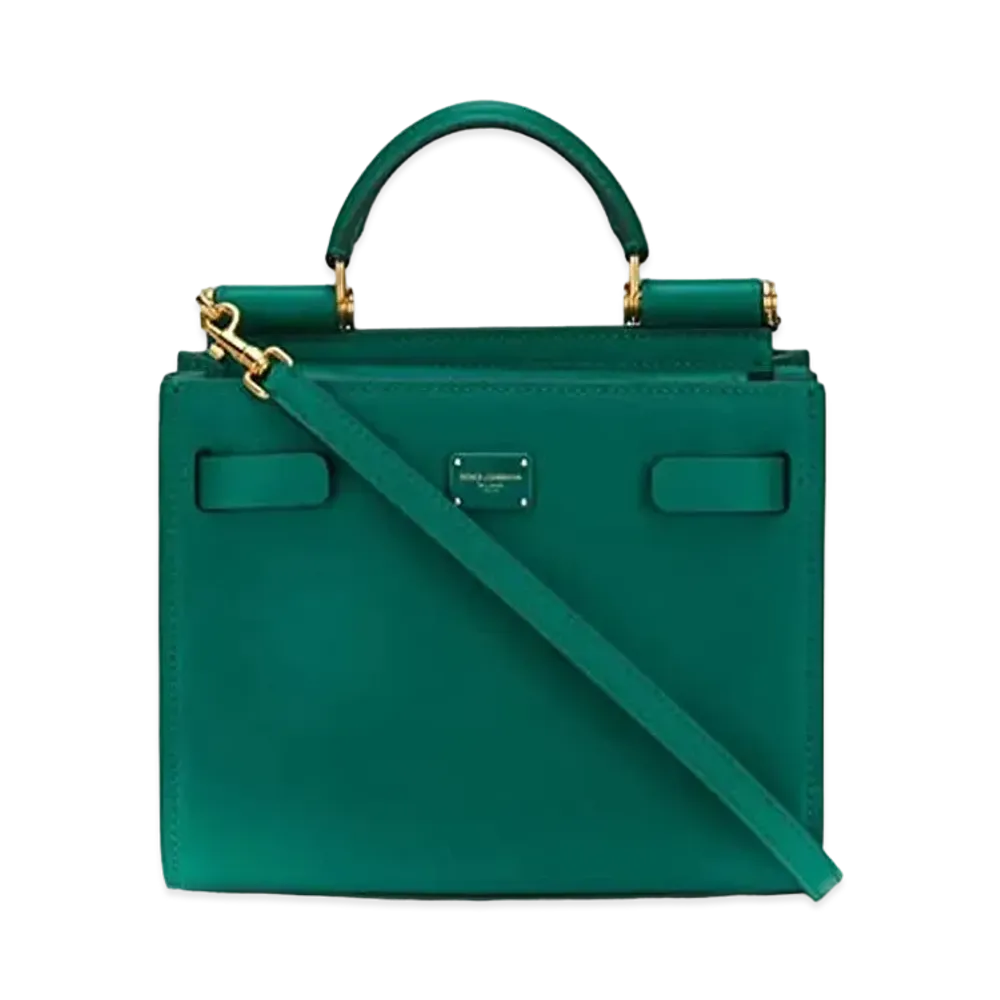 Dolce&Gabbana Sicily 62 Bag Small Calfskin "Green"