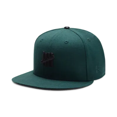 UNDEFEATED x NEW ERA Wool Icon Fitted "Green"