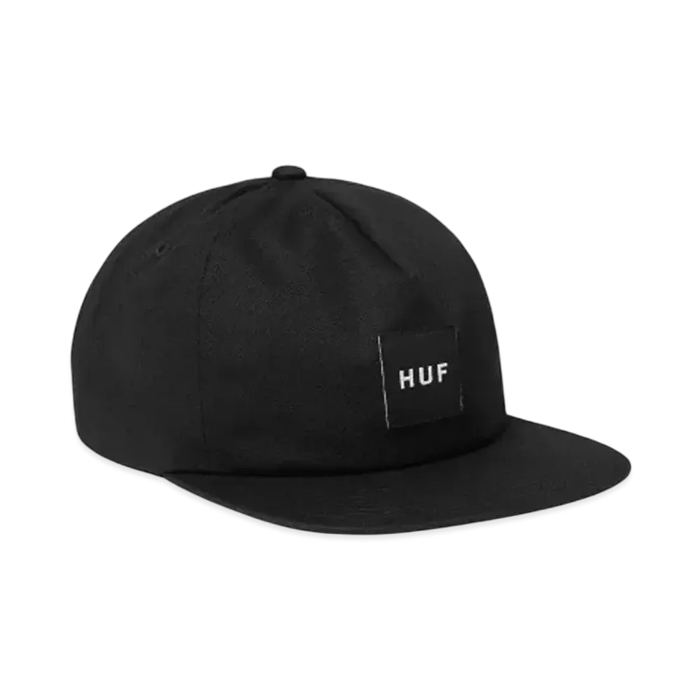 HUF Set Box Snapback "Black"