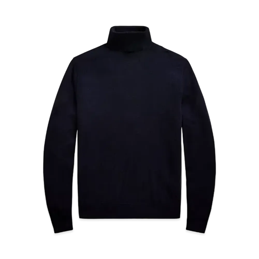 Ralph Lauren Purple Label Cashmere Turtleneck Sweater #1 "Navy"