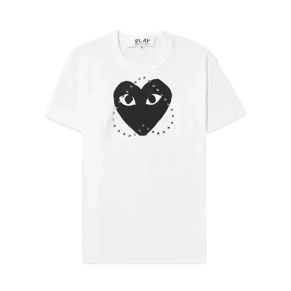 PLAY COMME des GARCONS Tee "White/Black"