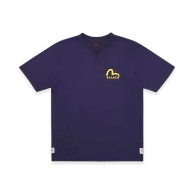 PALACE x Evisu T-Shirt "Navy"