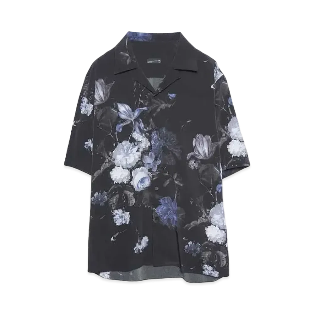 LAD MUSICIAN P.10-02 DECHINE FLOWER BIG O/C SS SH "BLUE"