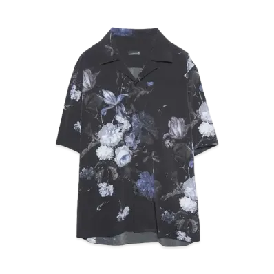 LAD MUSICIAN P.10-02 DECHINE FLOWER BIG O/C SS SH "BLUE"